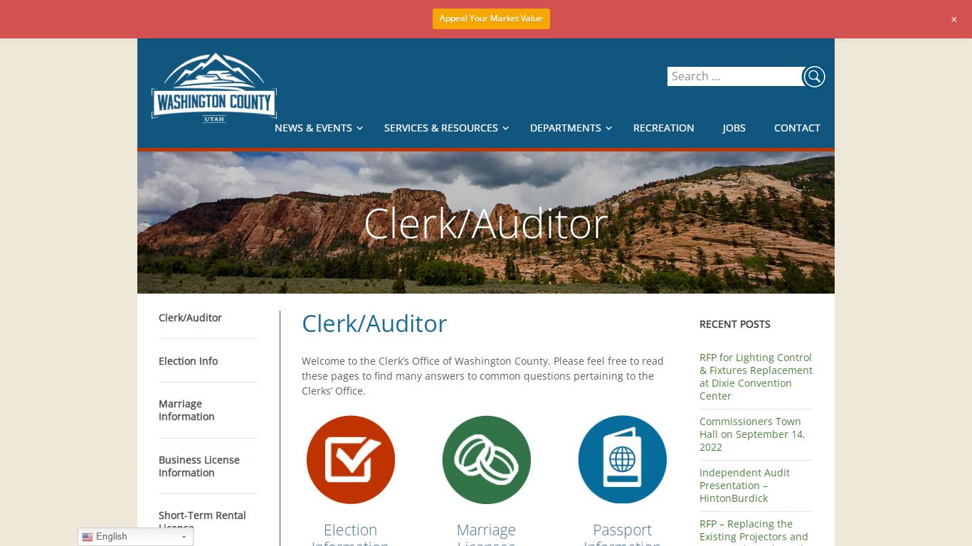 Clerk/Auditor | Washington County of Utah